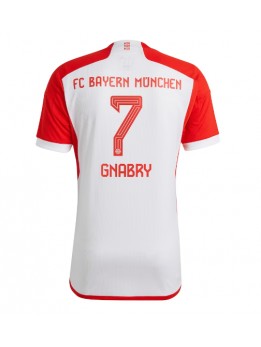 Moški Nogometna dresi replika Bayern Munich Serge Gnabry #7 Domači 2023-24 Kratek rokav